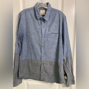 ADRIANO GOLDSCHMIED Two Stone Button Down Shirt